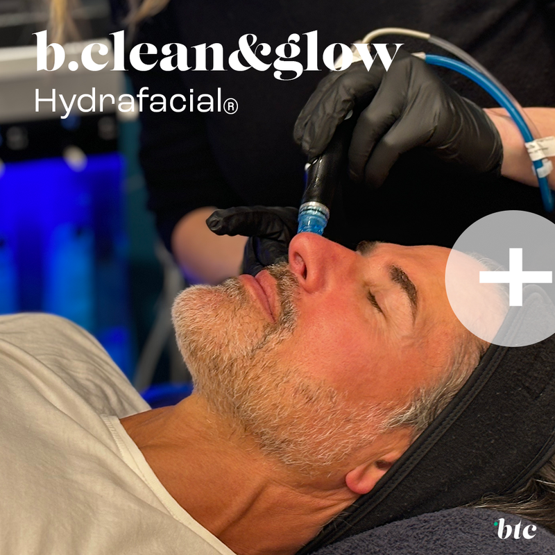 The BTC Boost facial ⚡️ (hydrafacial+microneedling/PRX-T33+LED)